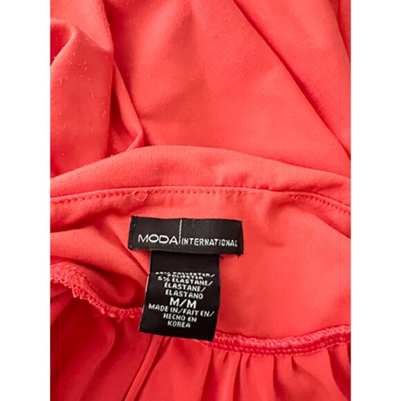 MODA International- Red Dress - Red - Size Medium - Picture 3 of 3